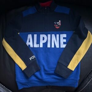 Polo Ralph Lauren Kids Alpine Sweater - Blue, Yellow, Black